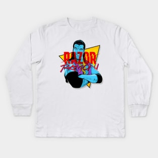 Scott Hall Razor Ramon Macho Kids Long Sleeve T-Shirt